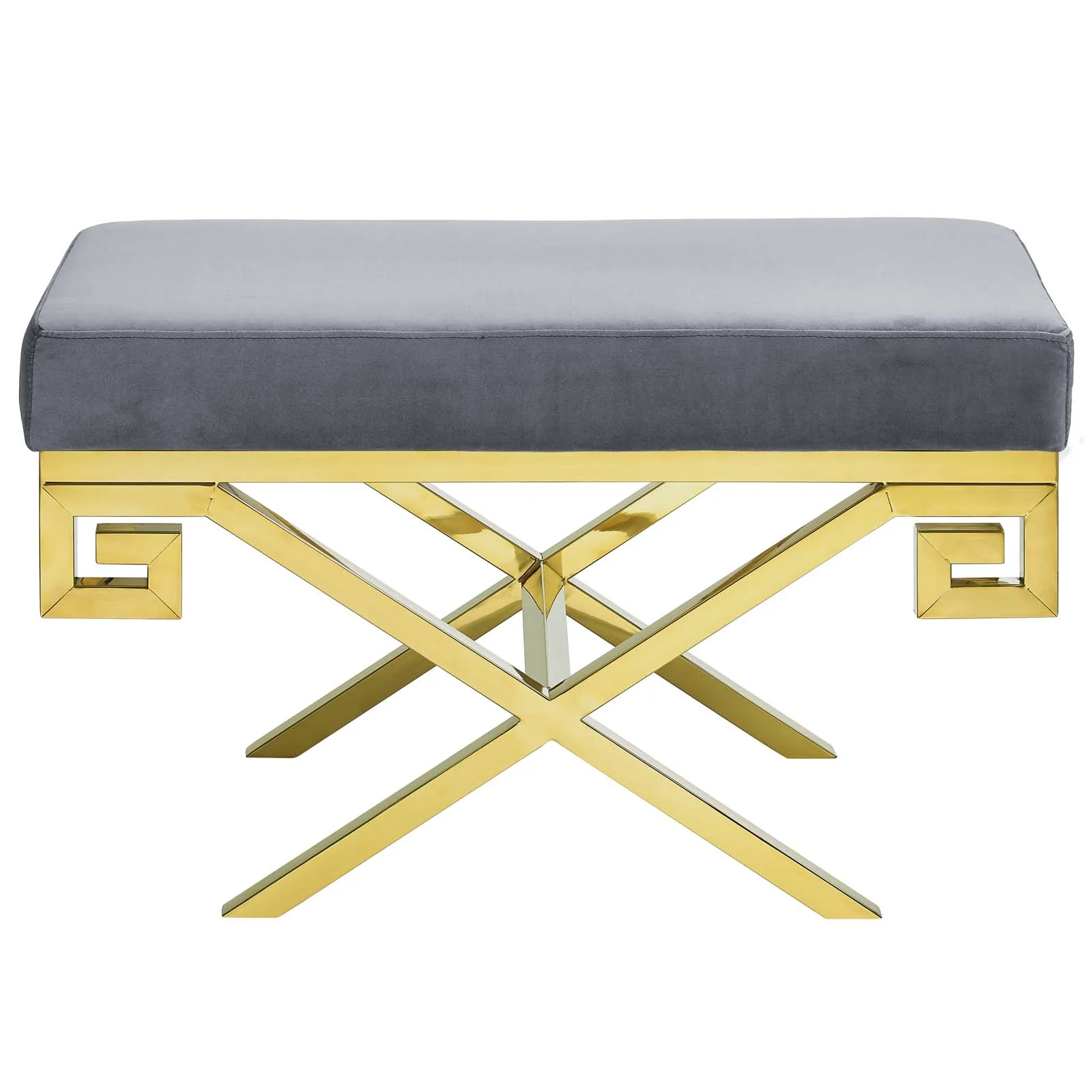 Rove Velvet Performance Velvet Bench By Modway - EEI-2879 - Image 8