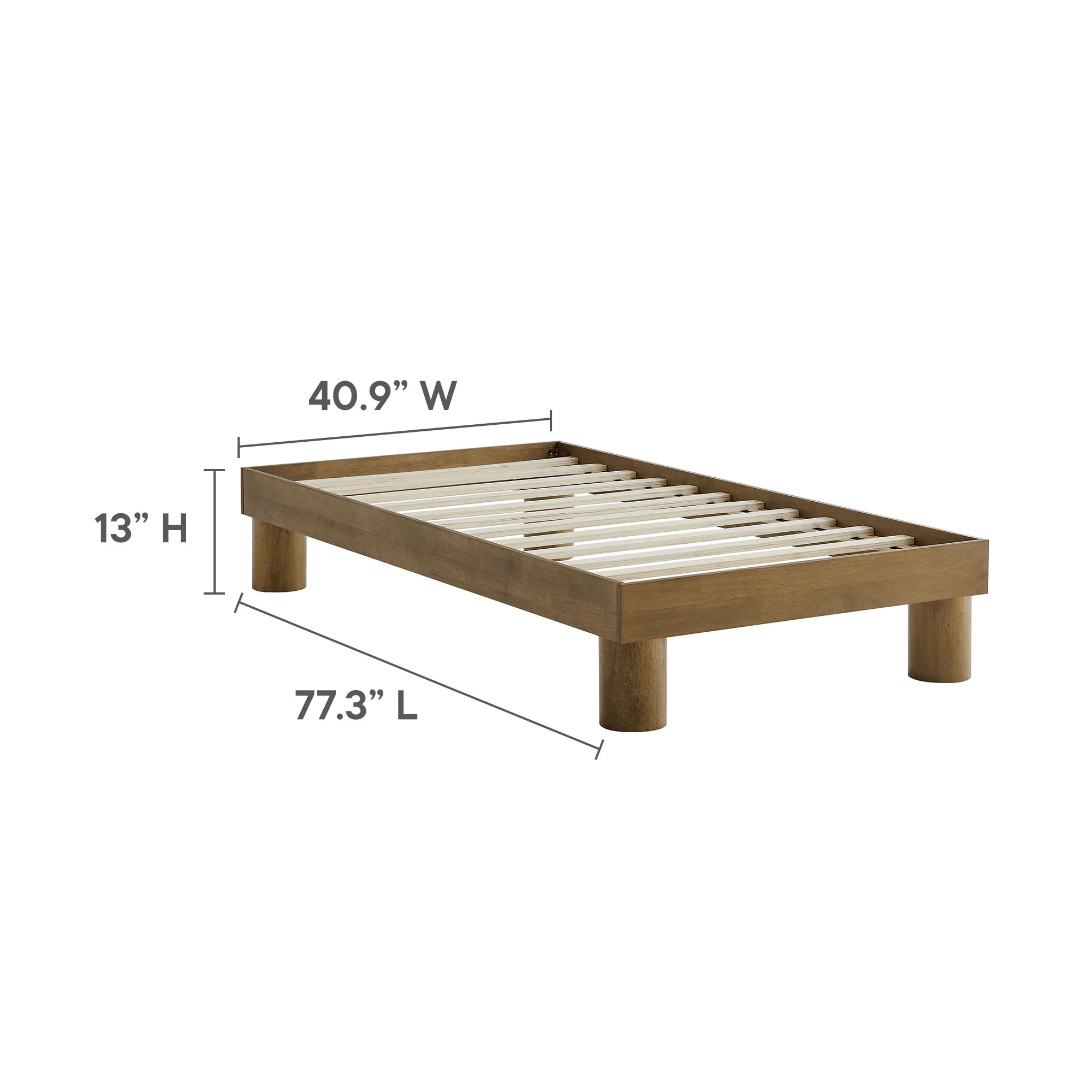 Runa Wood Twin Platform Bed by Modway - Image 9
