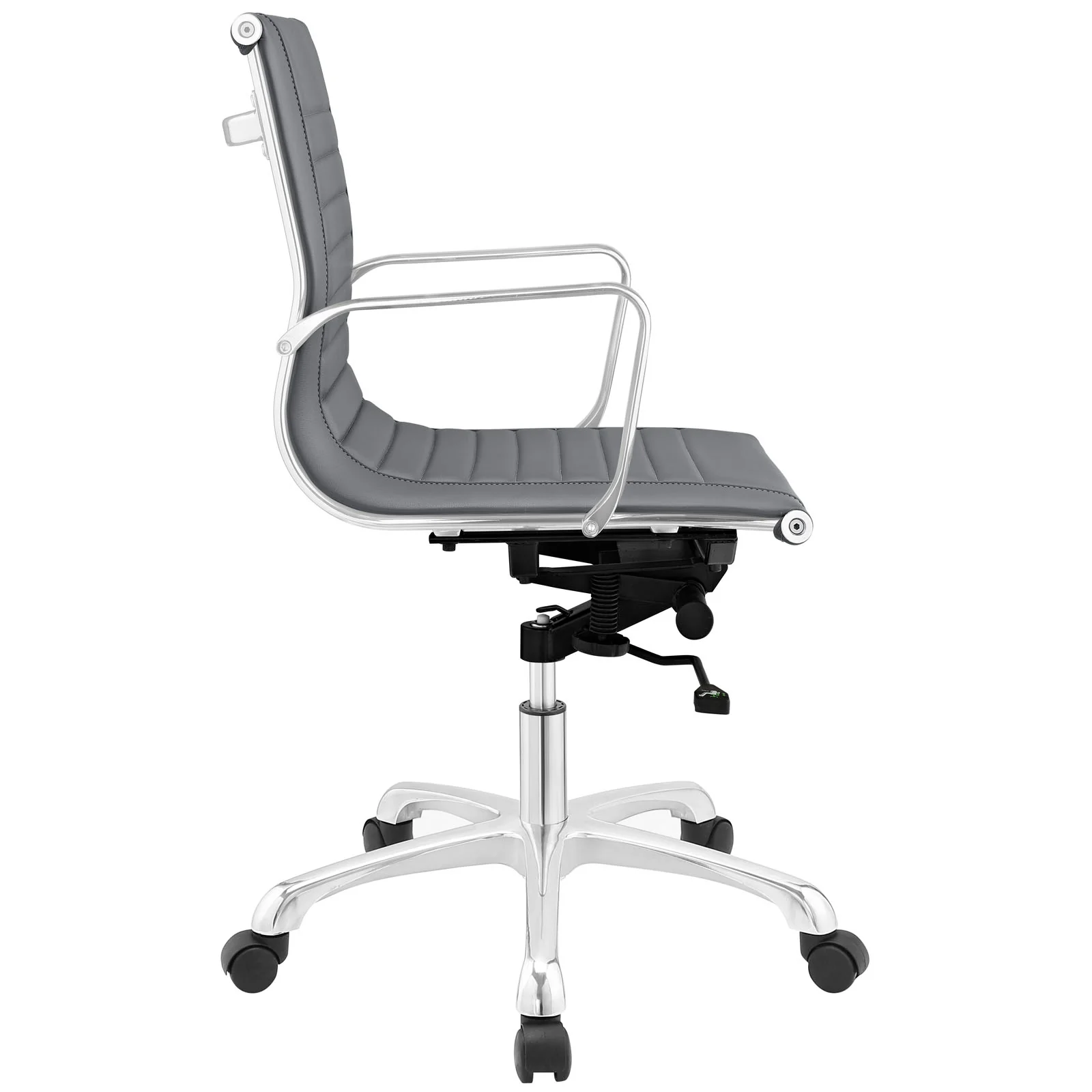 Runway Mid Back Upholstered Vinyl Office Chair By Modway - EEI-1527 - Image 3