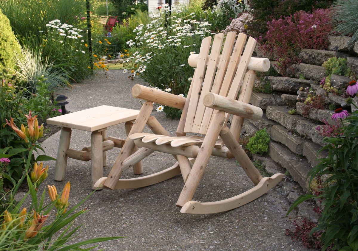 Rustic and Natural Wood End or Side Table By Homeroots - Image 5