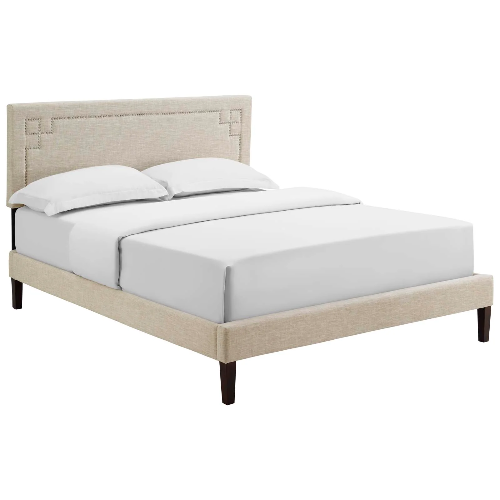 Ruthie Full Fabric Platform Bed with Squared Tapered Legs By Modway - MOD-5937 - Image 2