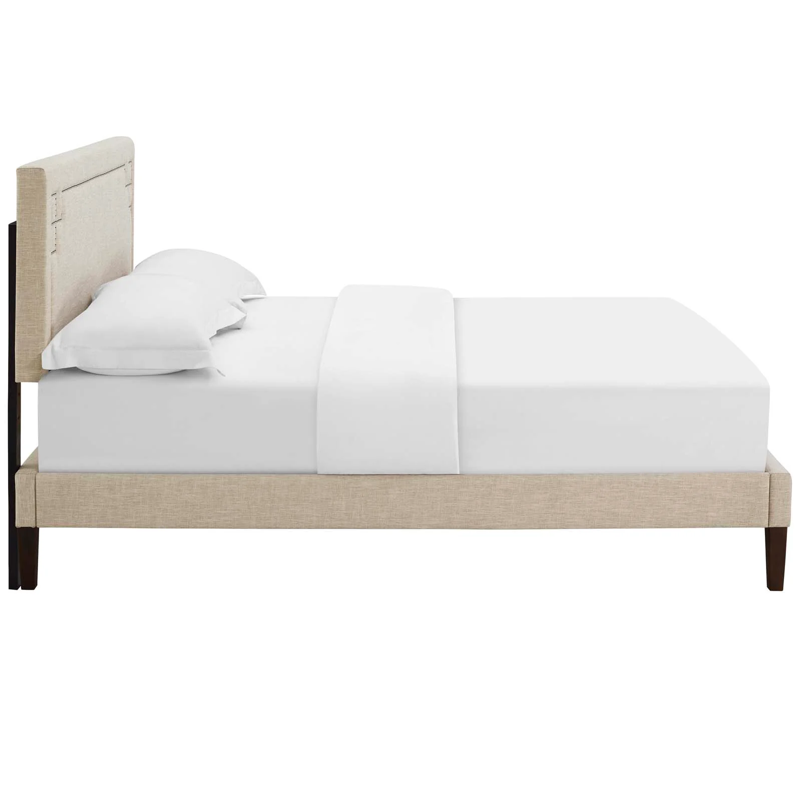 Ruthie Full Fabric Platform Bed with Squared Tapered Legs By Modway - MOD-5937 - Image 4