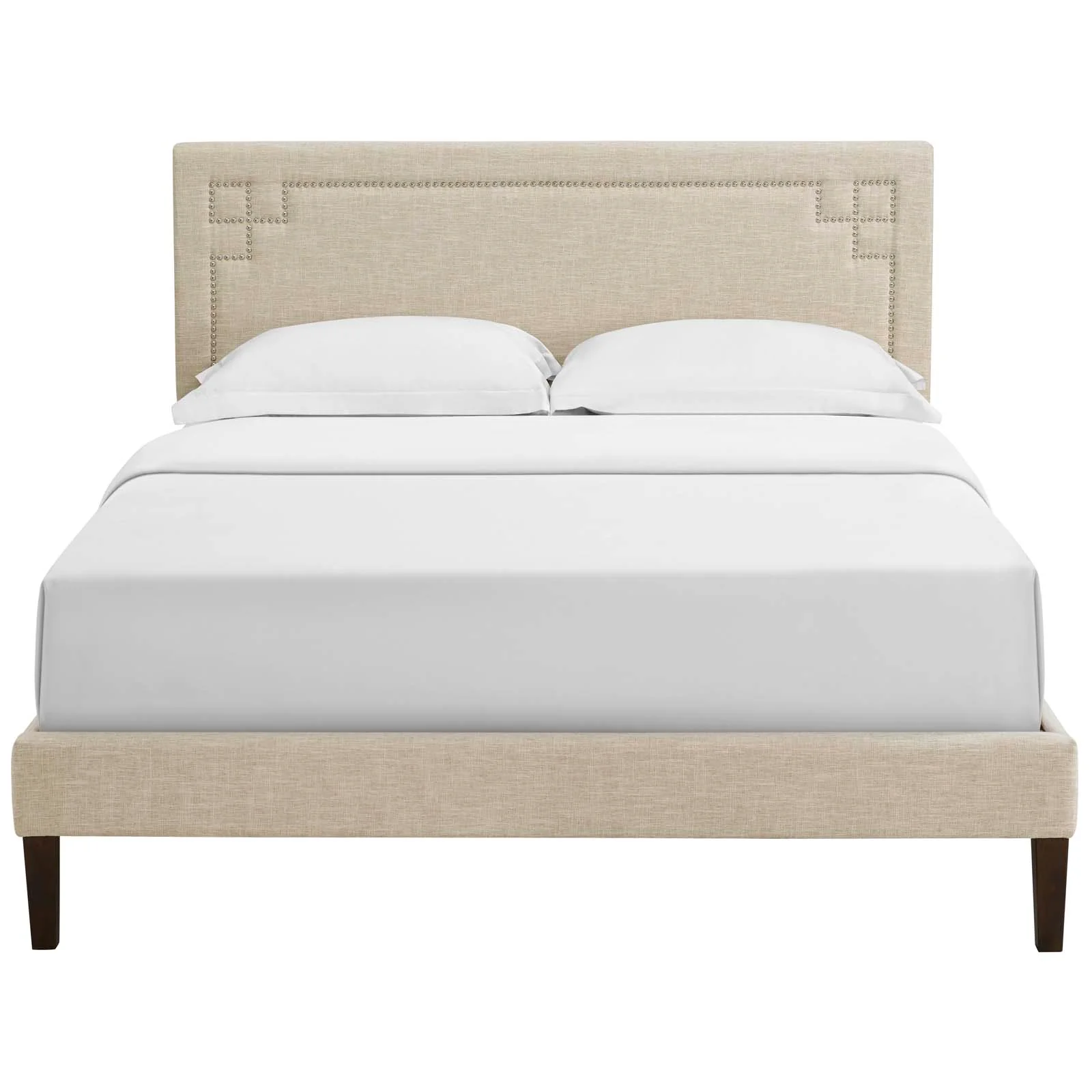 Ruthie Full Fabric Platform Bed with Squared Tapered Legs By Modway - MOD-5937 - Image 5