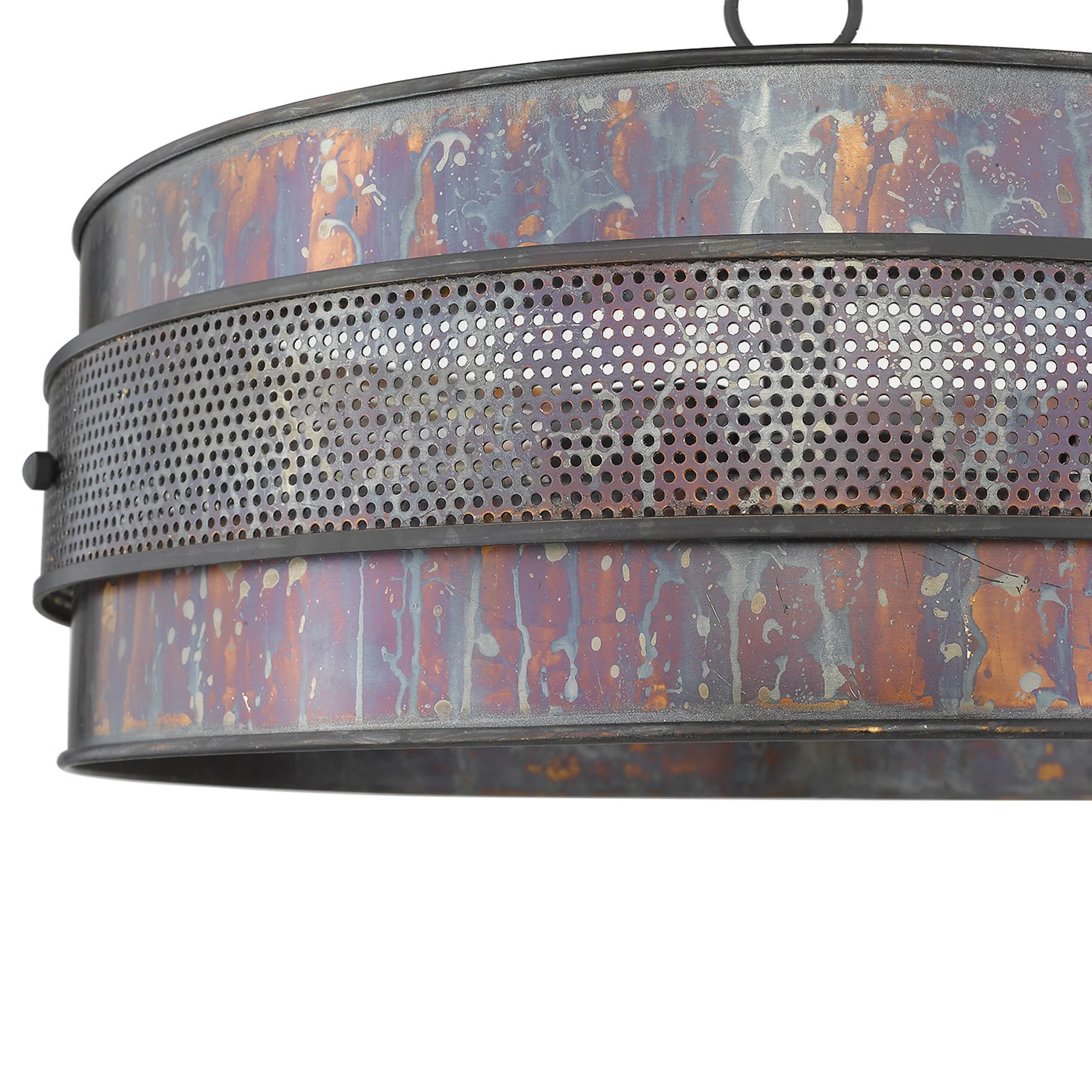 Ryker 3-Light Bronze Patina Pendant By Homeroots - Image 5