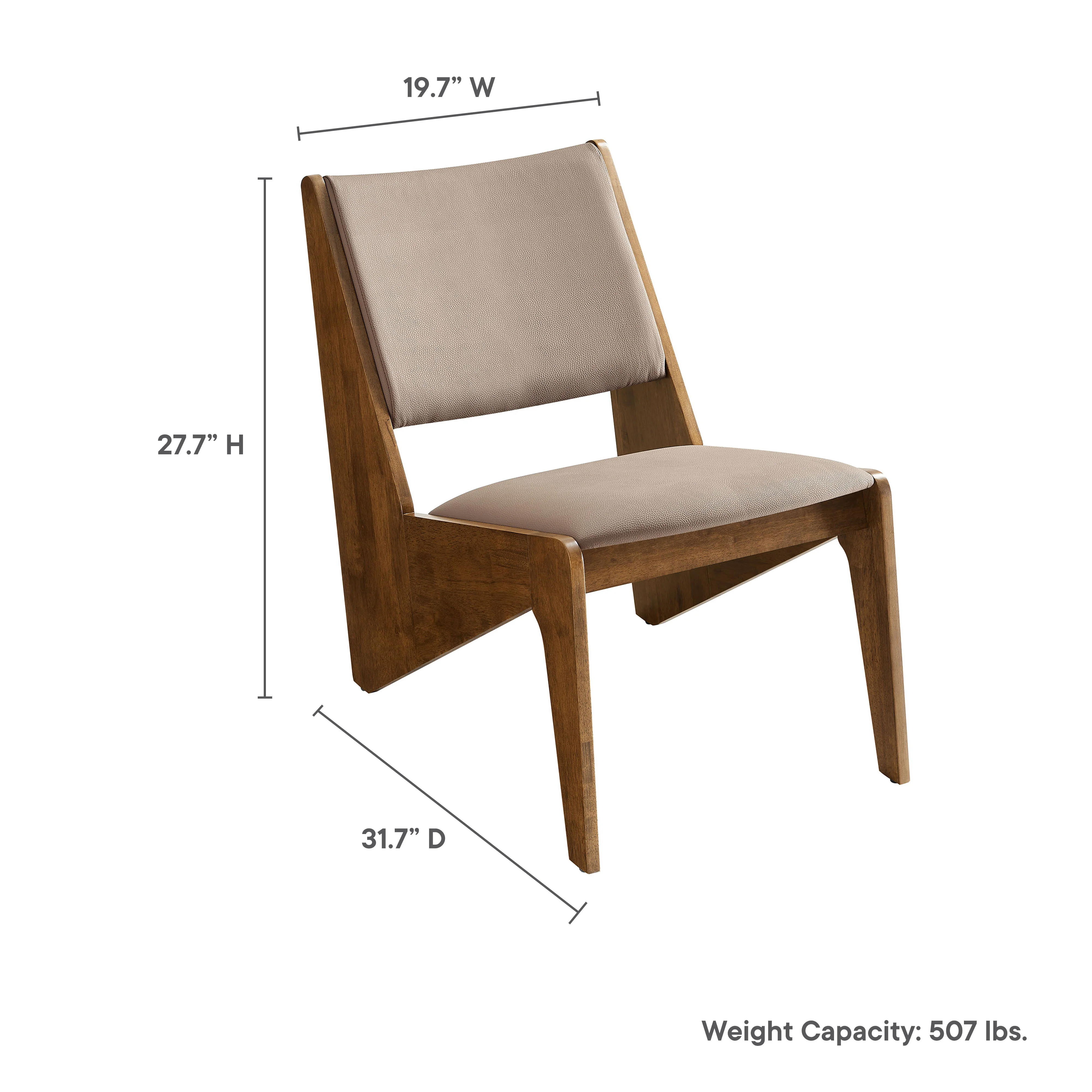 Rylina Vegan Leather Accent Chairs Set of 2 by Modway - Image 10