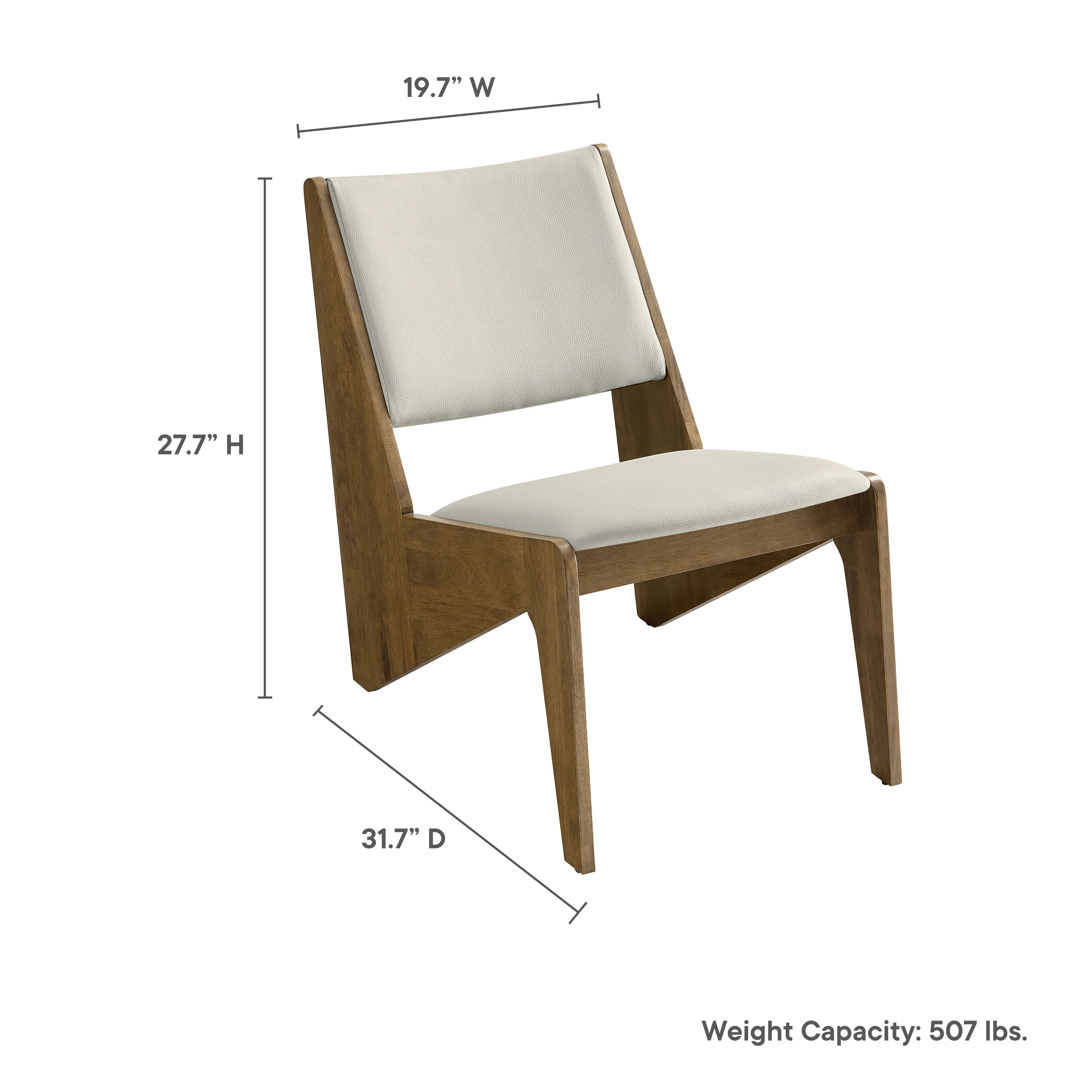Rylina Vegan Leather Accent Chairs Set of 2 by Modway - Image 20