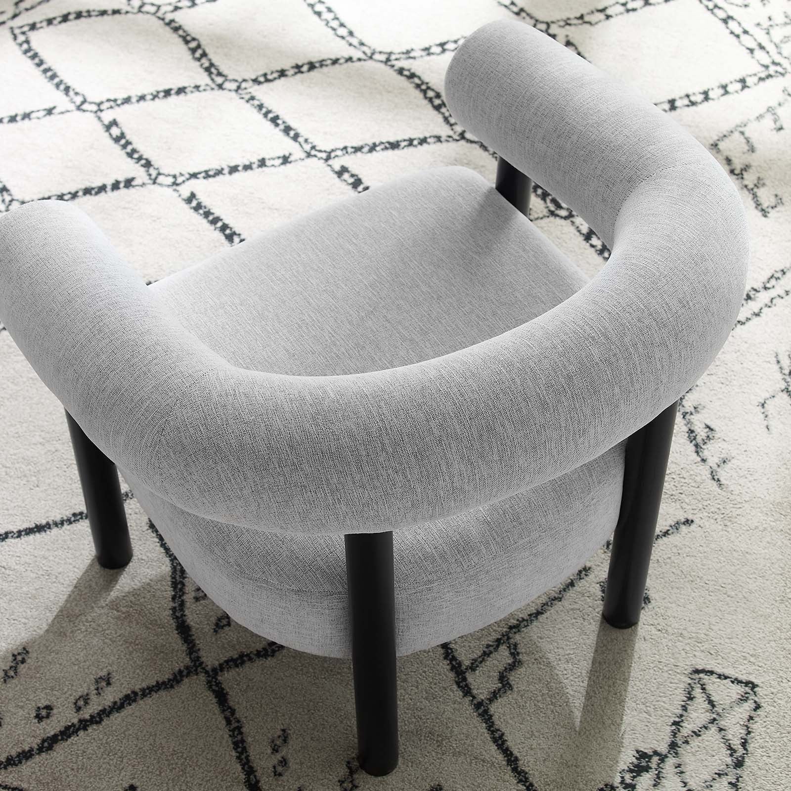 Sable Upholstered Fabric Armchair By Modway - EEI-6689 - Image 16