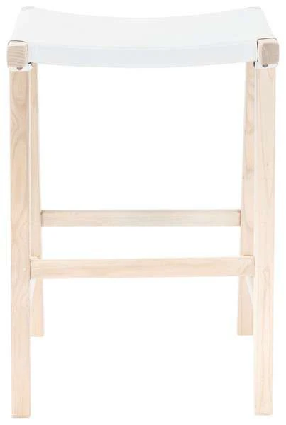 Safavieh Aariz Rectangle Counter Stool - White - Image 2