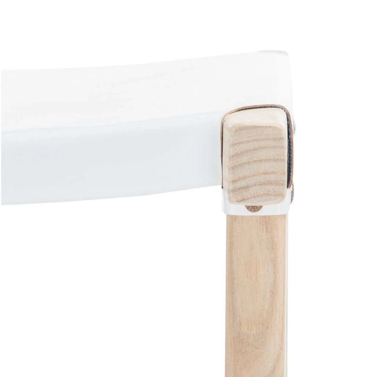 Safavieh Aariz Rectangle Counter Stool - White - Image 4