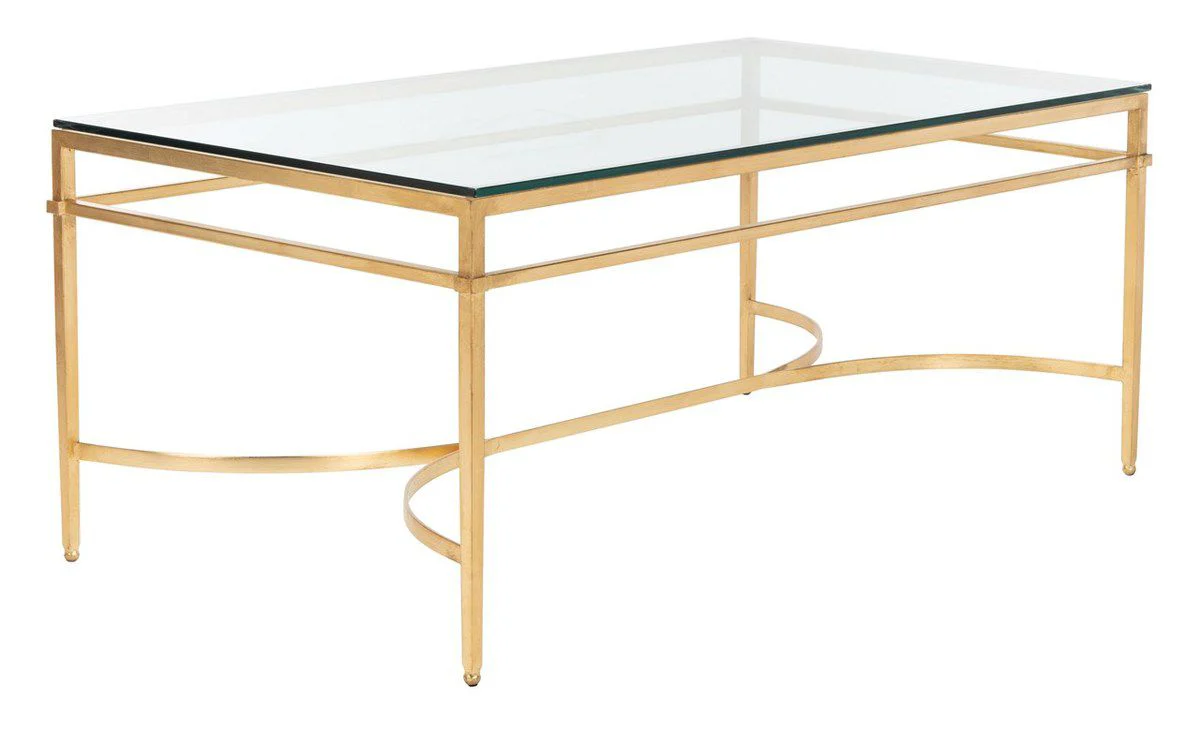 Safavieh Abelard Cocktail Table - Gold - Image 2