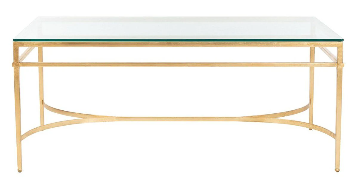 Safavieh Abelard Cocktail Table - Gold - Image 3