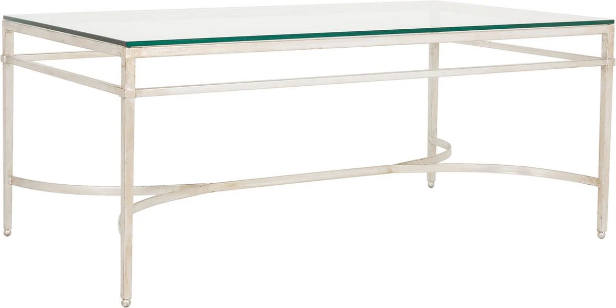 Safavieh Abelard Cocktail Table - Silver - Image 2