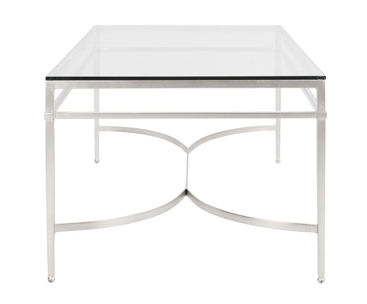 Safavieh Abelard Cocktail Table - Silver - Image 4