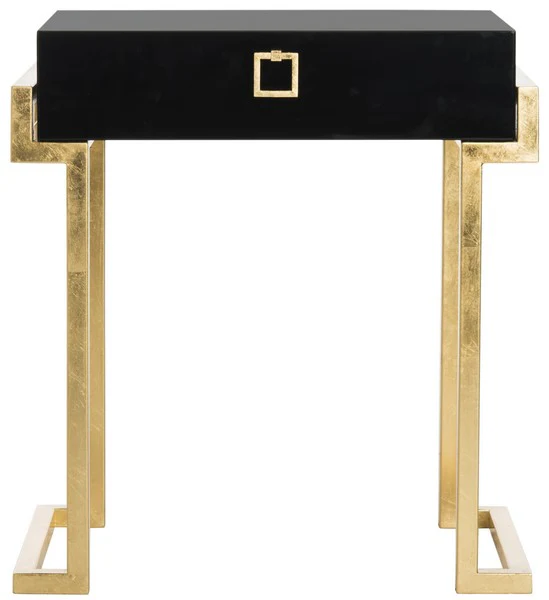 Safavieh Abele Side Table - Black - Image 2