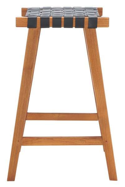 Safavieh Abreu Rectangle Barstool - Black - Image 3