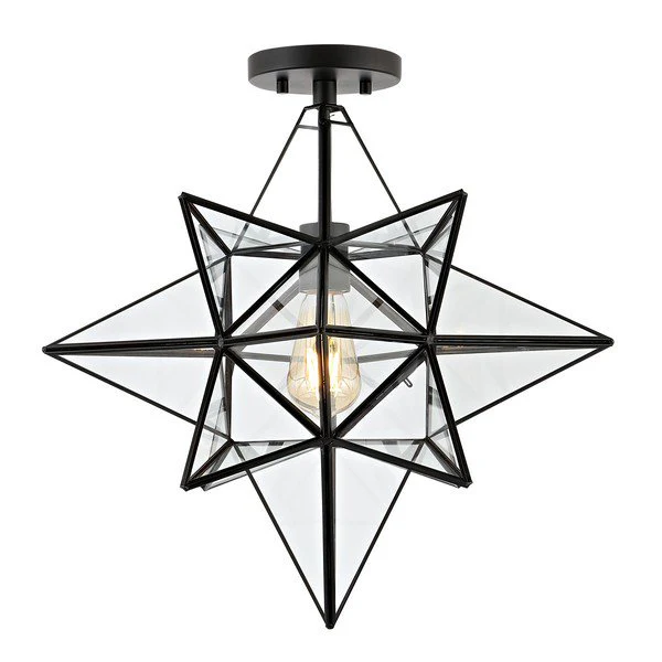 Safavieh Abrielle Flush Mount - Black - Image 2