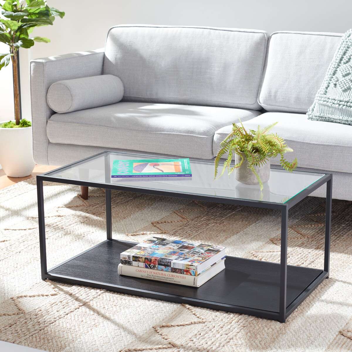 Safavieh Ackley Coffee Table - Black - Image 4
