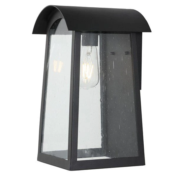 Safavieh Adalai Outdoor Wall Sconce - Black - Image 2