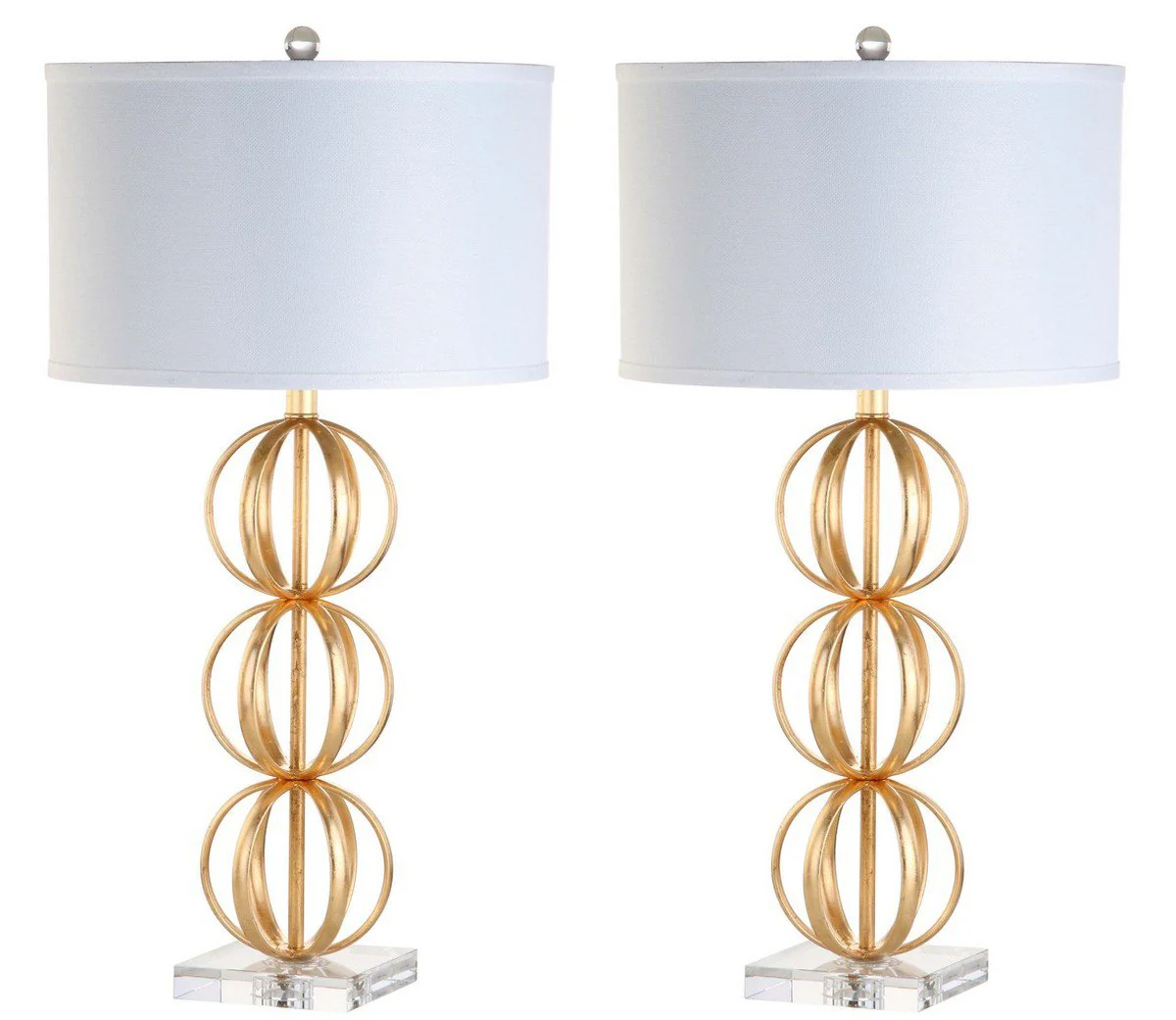 Safavieh Adalius Glass Table Lamp - Mercury - Image 4