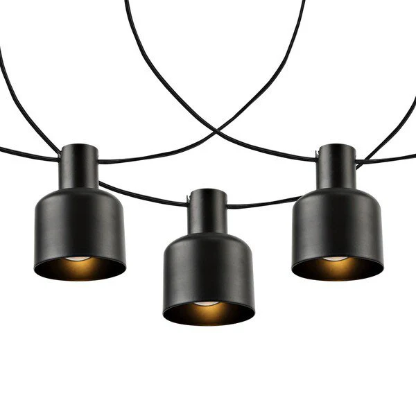 Safavieh Adaner Led Outdoor String Lights - Black - Image 2