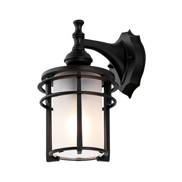 Safavieh Adisyn Outdoor Wall Sconce Set Of 2 - Black - Image 2