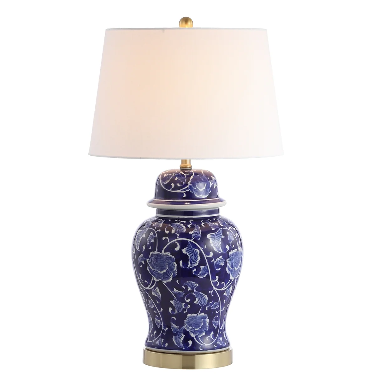 Safavieh Aharon Table Lamp Set Of 2 - Navy - Image 3
