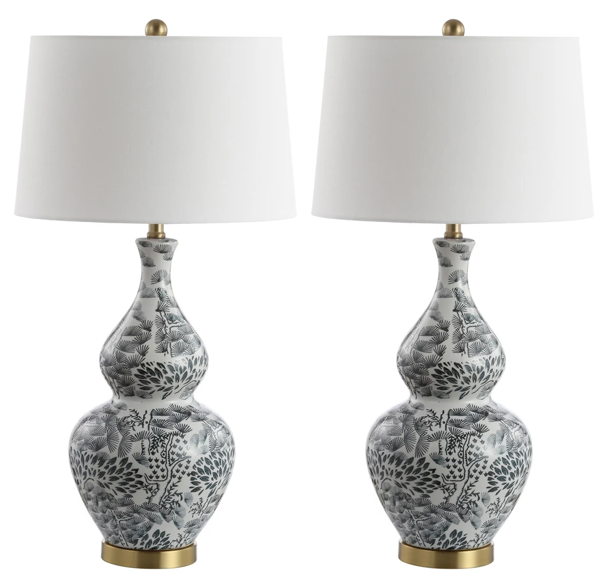 Safavieh Alder Table Lamp Set Of 2 - Black - Image 2
