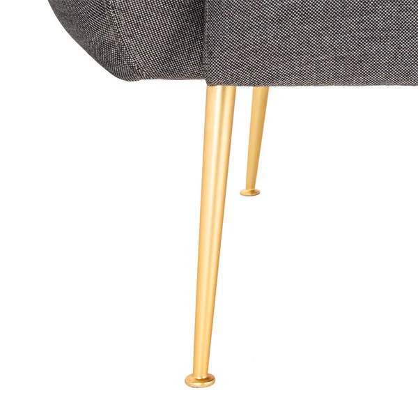 Safavieh Alena Upholstered Loveseat - Gray - Image 4