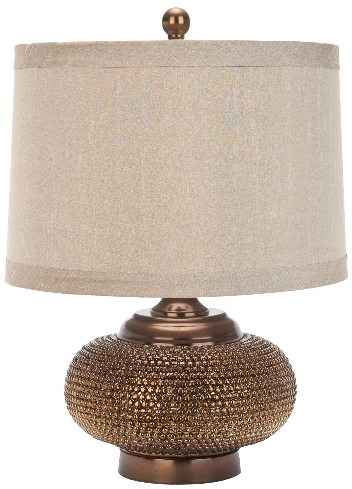 Safavieh Alexis 19-Inch H Gold Bead Lamp Set Of 2 - Copper - Image 3