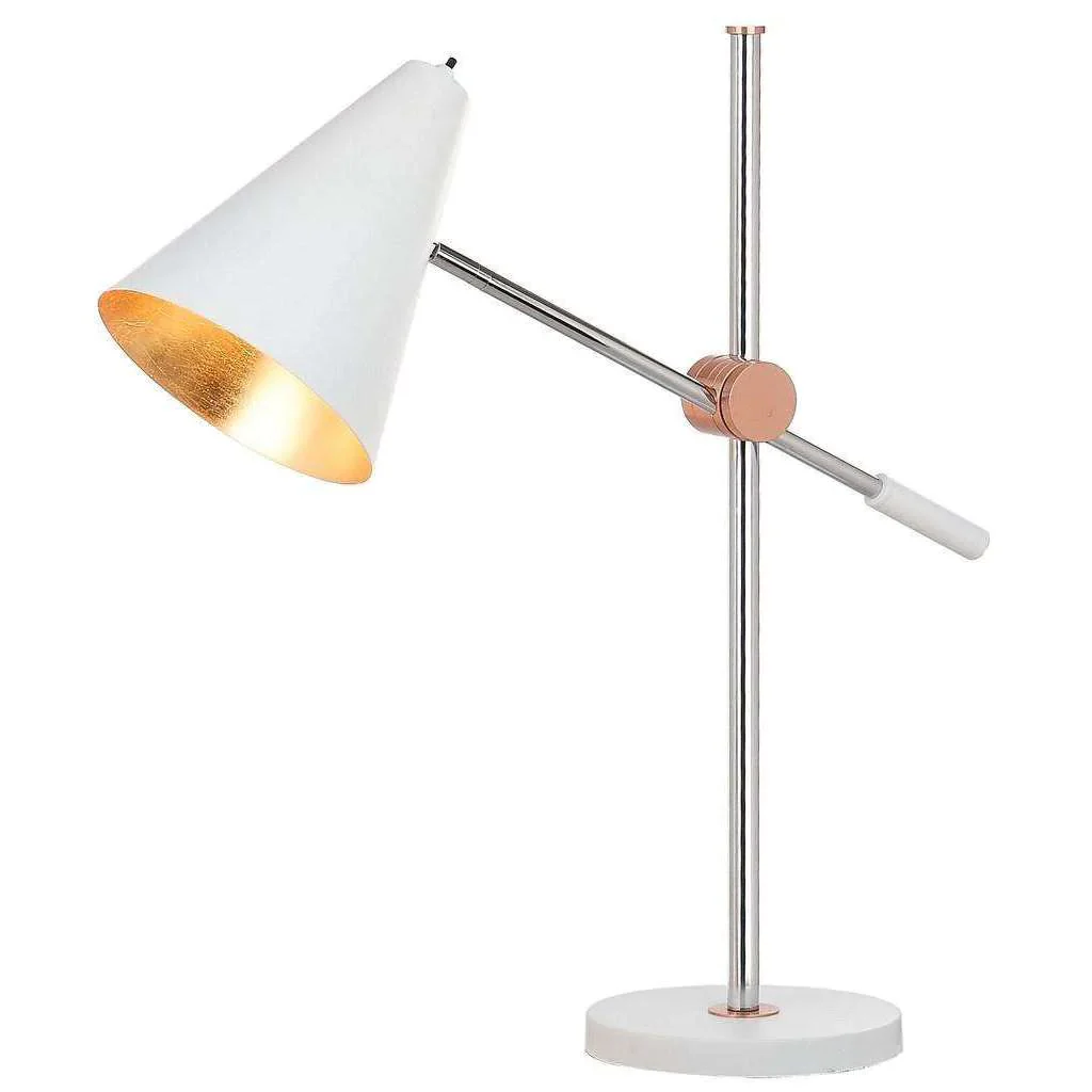 Safavieh Alexus 28-Inch H Table Lamp - White - Image 3