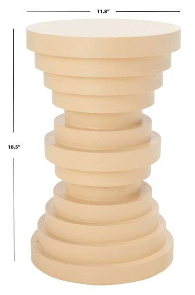 Safavieh Ali Accent Table - Cream - Image 4