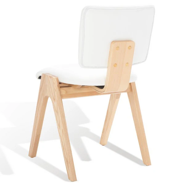 Safavieh Alisyn Wood Dining Chair Set Of 2 - Natural - Image 5