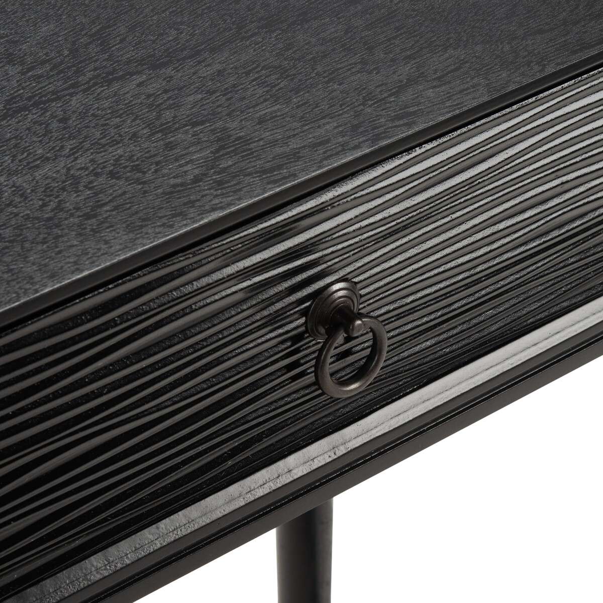 Safavieh Aliyah 2Drw Console Table - Black - Image 3