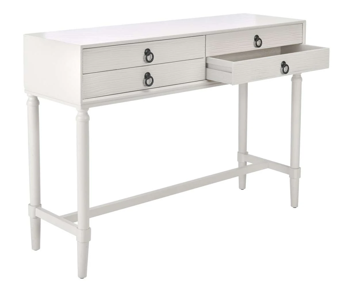 Safavieh Aliyah 4Drw Console Table - White - Image 3