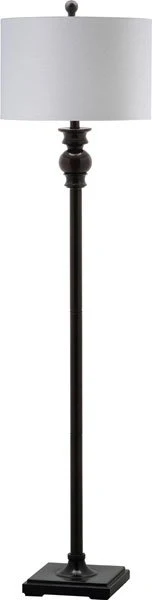 Safavieh Alphie 61-Inch H Floor Lamp - Ebony - Image 2