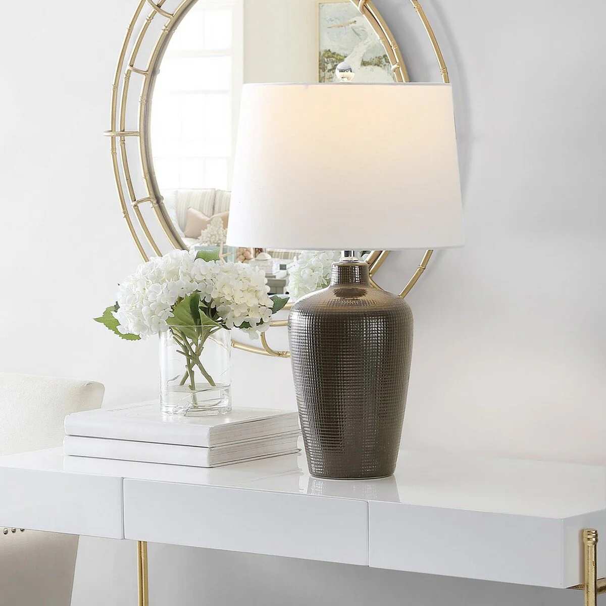 Safavieh Alria Table Lamp - Brown - Image 3
