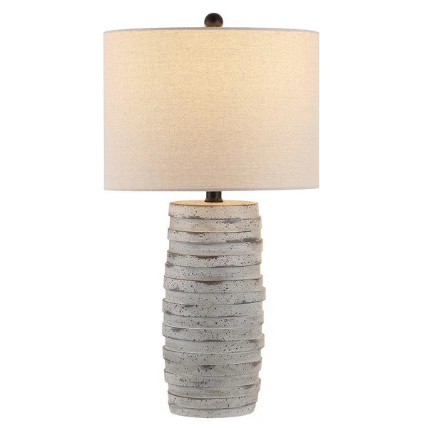 Safavieh Alron Table Lamp - Antique Grey - Image 2