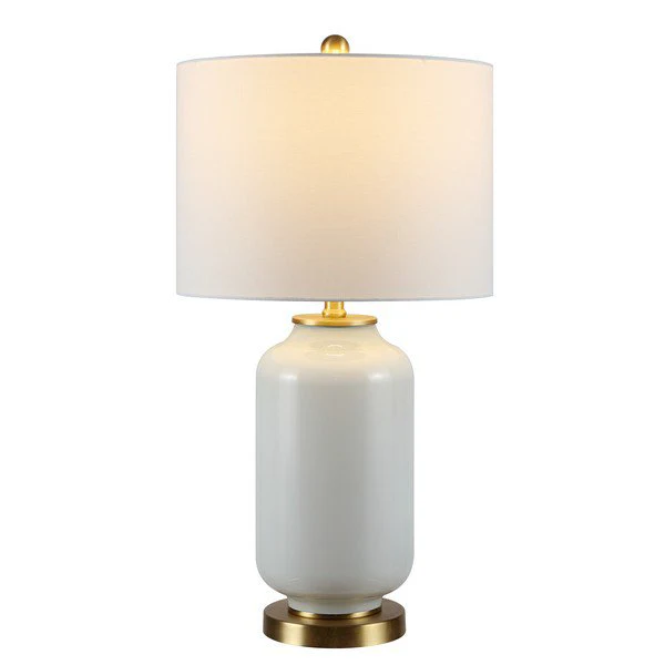 Safavieh Amaia Glass Table Lamp - White - Image 2