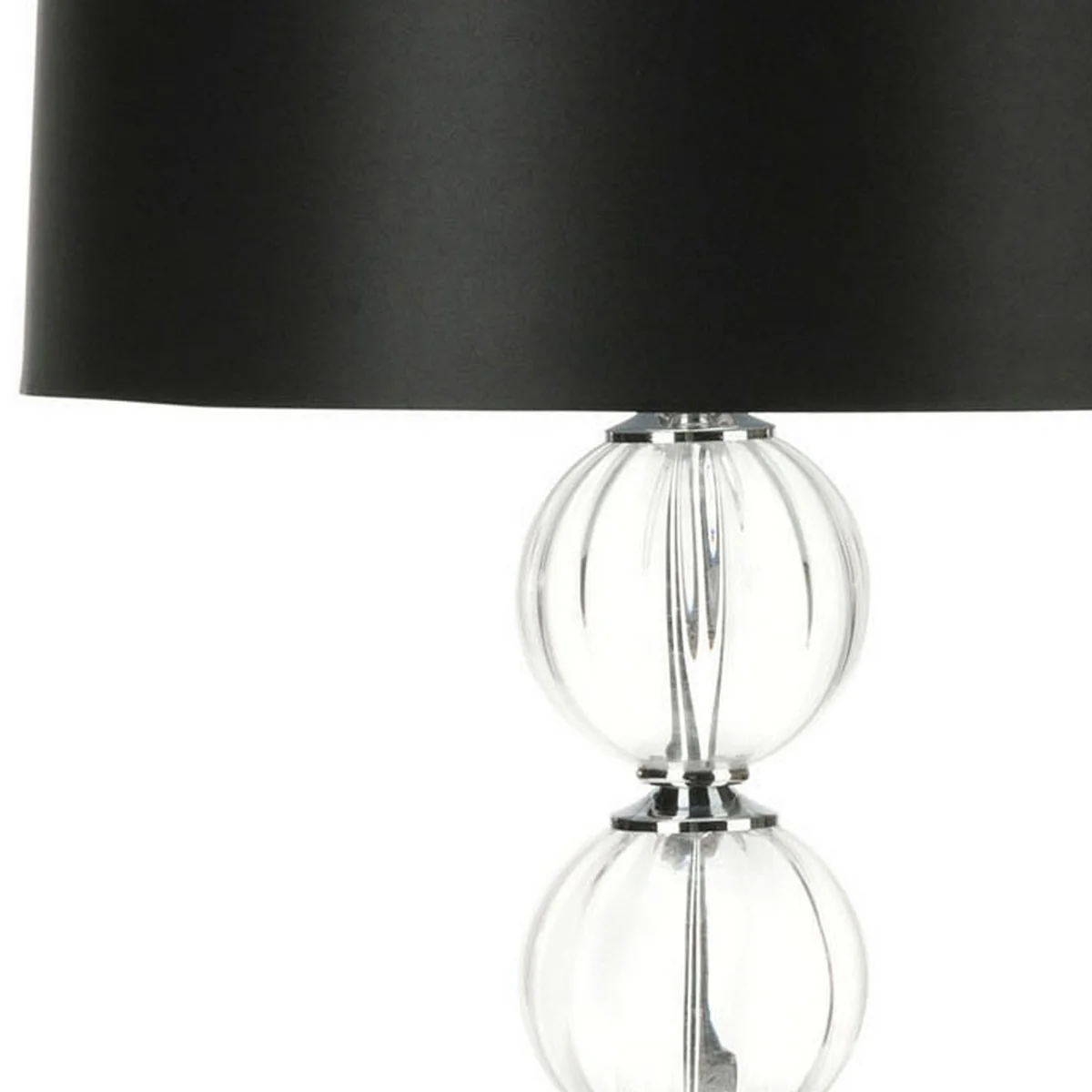 Safavieh Amanda 31-Inch H Black Crystal Glass Globe Lamp Set Of 2 - Black - Image 3