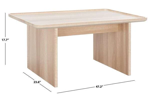 Safavieh Amaya Coffee Table - Natural - Image 3