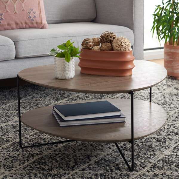 Safavieh Ami Coffee Table - Gray - Image 4