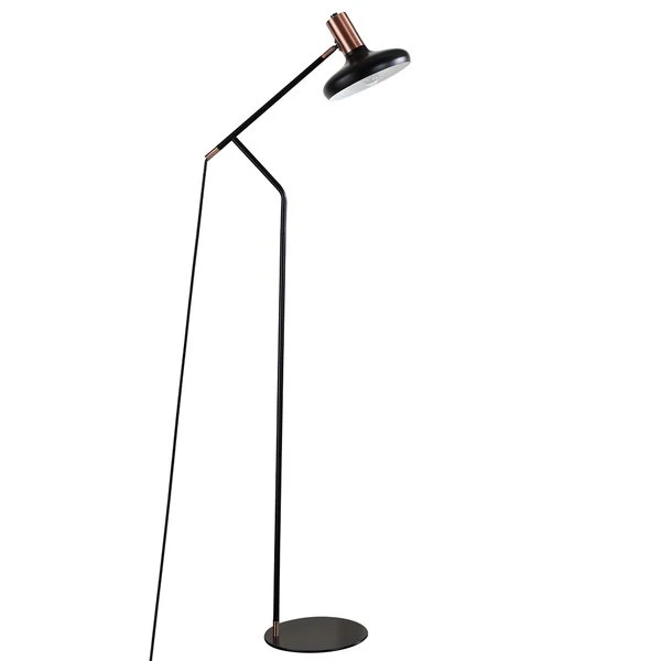 Safavieh Amia Floor Lamp - Black - Image 2