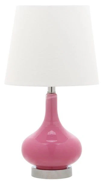 Safavieh Amy Mini Table Lamp - Pink - Image 2
