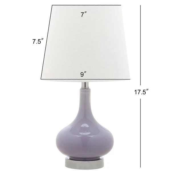 Safavieh Amy Mini Table Lamp - Purple - Image 3