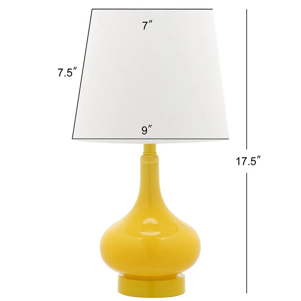 Safavieh Amy Mini Table Lamp - Yellow - Image 3
