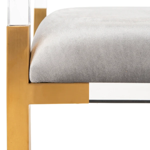 Safavieh Anastasia Bench - Clear - Image 4