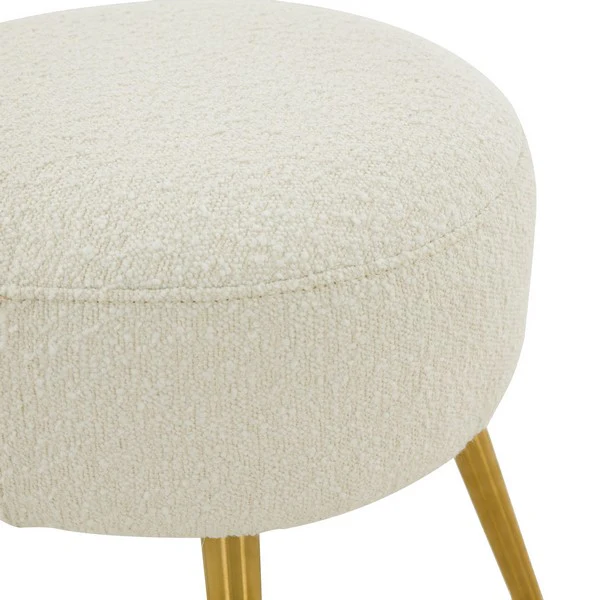 Safavieh Anna Ottoman - Ivory - Image 4