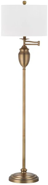 Safavieh Antonia 60-Inch H Floor Lamp - Gold - Image 2