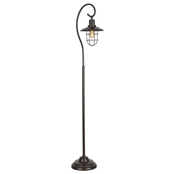 Safavieh Archie Iron Floor Lamp - Black - Image 2