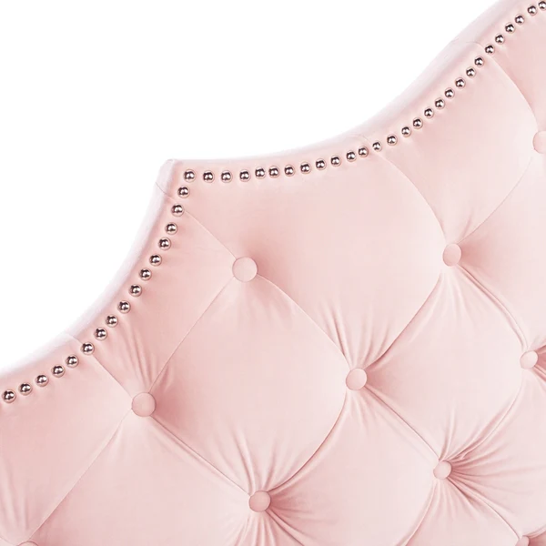 Safavieh Arebelle Full Headboard Full Size - Blush - Image 4